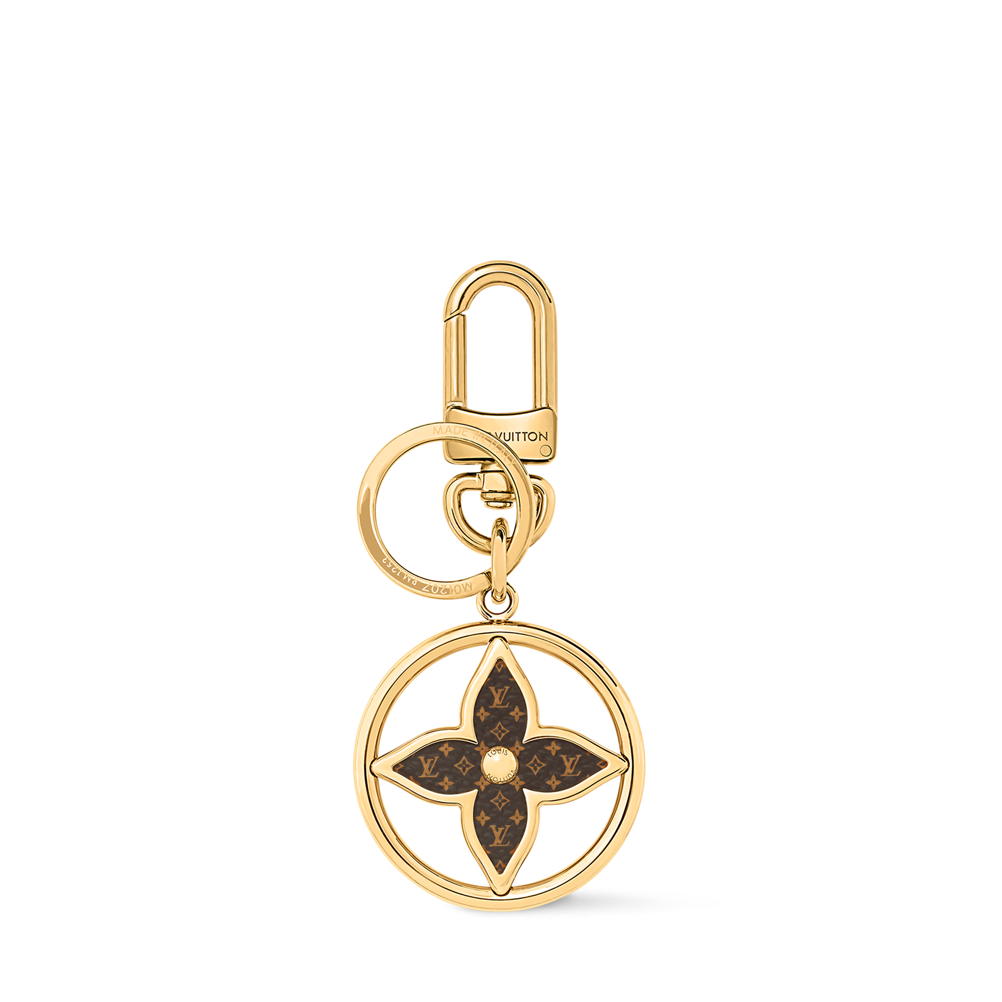 Puzzle Flower Monogram Keyring . - Luxury Accessories - M01207